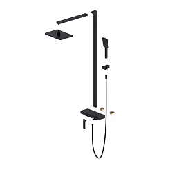 Timo Душевая система Torne SX-4310/03 черный – фотография-5